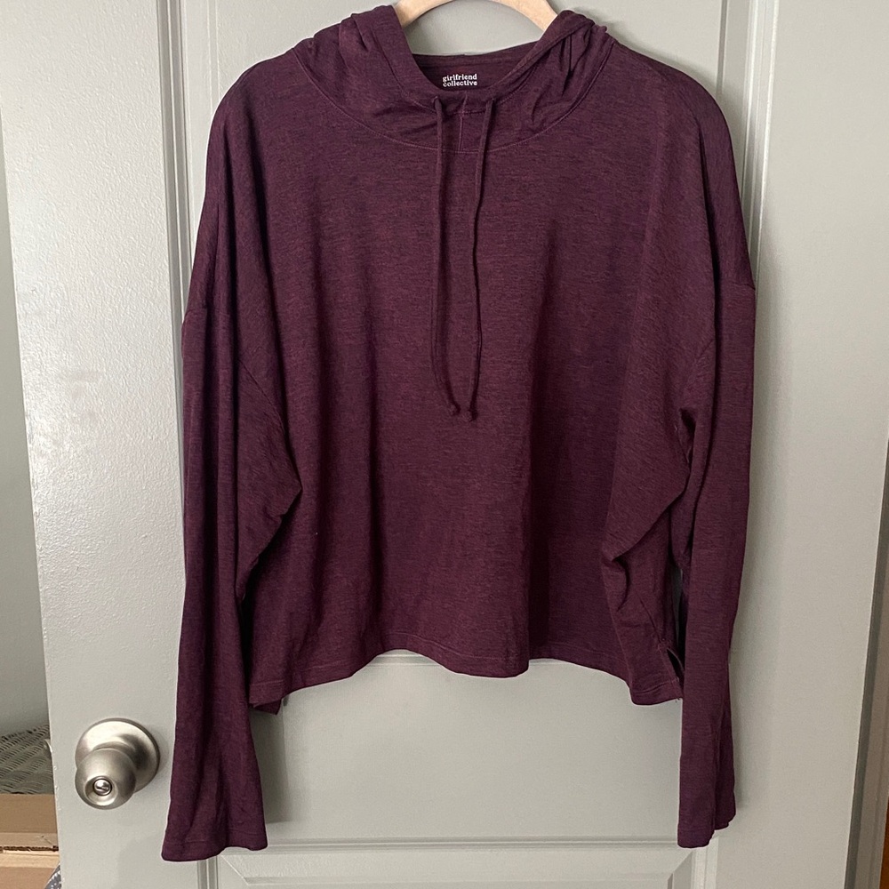 Girlfriend Collective Maroon Hoodie